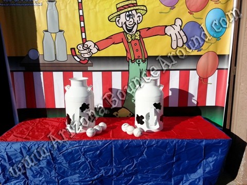milk can carnival game rentals Colorado